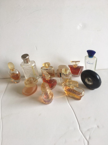 Frascos De Perfumes Miniaturas Vacios Originales!!!!