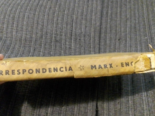 Correspondencia - Marx - Engels - Editorial Cartago. Ver Fot (Usado)
