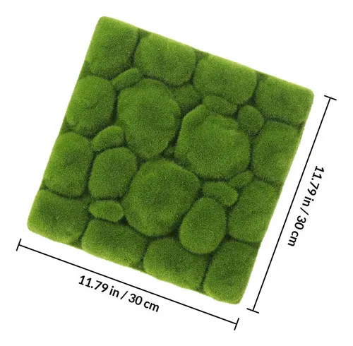 Kuro 　MOSS(モス). An 36 MOSS BOARD Realistic Green Foam Moss Board Panel For Indoor Wall Decor