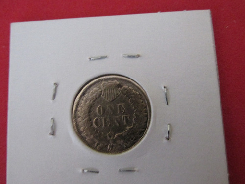 Moneda Estados Unidos 1 Centavo De Bronce Año 1861 Siglo Xix (Usado)