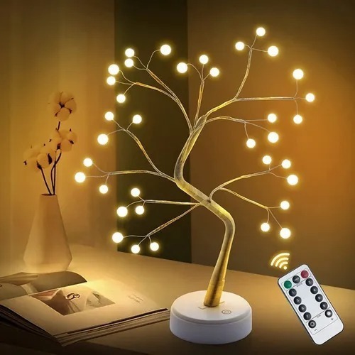 Lámpara Nocturna Bonsái Led Decorativa 