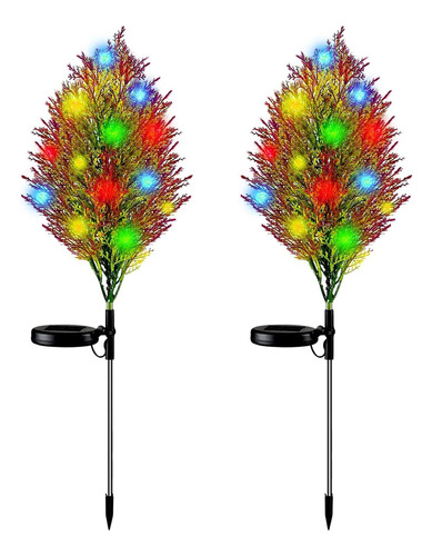 Luz Solar Navidad Jardin Para Arbol Al Aire Libre Impermeabl