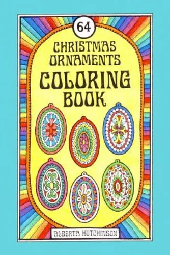 comprar Libro 64 Christmas Ornaments Coloring Book - Hutchinson, ...
