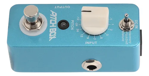 La Guitarra Con Pedal Pitch Shifter Cambia El Efecto De Reve