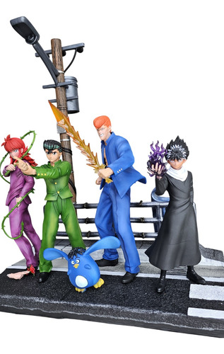 Action Figure Yu Yu Hakusho Kurama Hiei Yusuke Kuwabara Piu