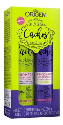  Nazca Origem Shampoo + Condicionador Kit Cachos