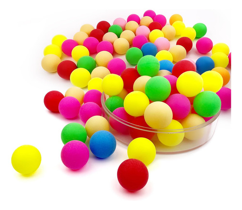 Bolas De Ping Pong De Colores 300 Unidades Para Fiestas Y Ju