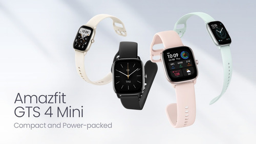 Smartwatch Amazfit Gts 4 Mini White 1.65 Amoled Cor Branca