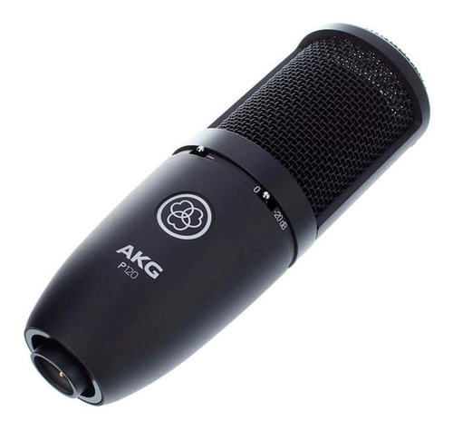 Imagen 2 de 2 de Micrófono AKG P120 condensador cardioide negro