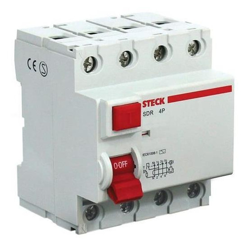 Interruptor Diferencial Idr 4p 63a 30ma Sdr46330 - Steck