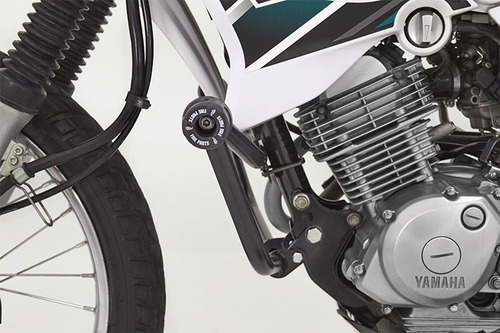 Imagen 5 de 5 de Kit Sliders Negros Variant Yamaha Xtz 125 Fire Parts Calidad