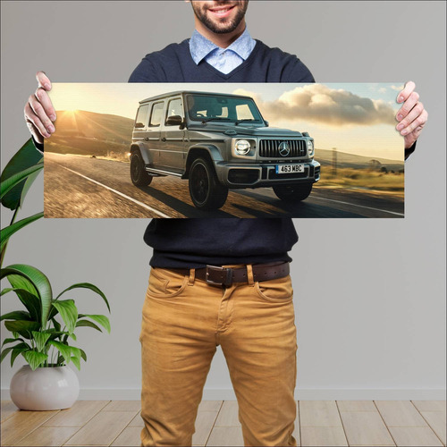 Cuadro 30x80cm Auto 2018 Mercedes Amg G 63 Uk 79 970