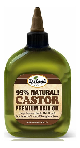 Tratamiento Para Cabello Aceite De Ricino 99% Prémium  