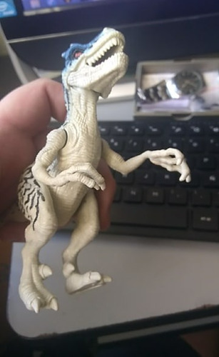 Deinonychus Raptor Chap Mei Dino Valley Bite Action 18 Cms (Usado)