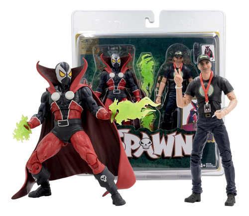 Spawn 30th Anniversario Spawn & Todd Mcfarlane Set Nuevo