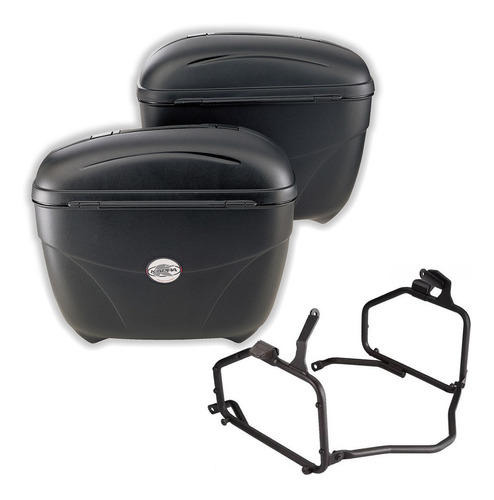 Kit Baules Laterales 21 L Soporte Suzuki Inazuma 250 Kappa 