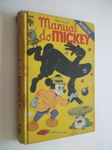 Livro Walt Disney Man Mickey Almanaque - Secreto 