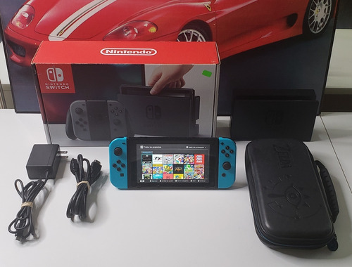 Nintendo Switch Flasehada 15 Juegazos Docking Sd 64 Gb Garan (Usado)