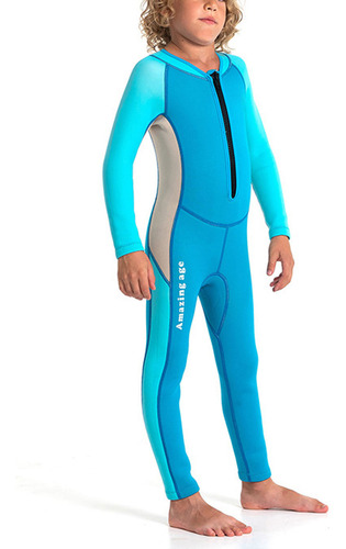 Traje De Neopreno Térmico De Manga Larga Para Niños De 2,5 M