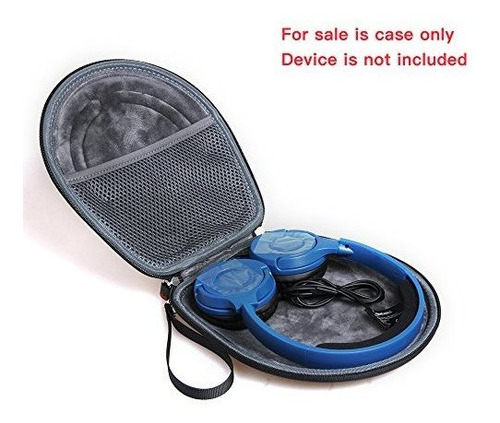 Estuche Rigido De Viaje Eva Para Auriculares Amables Ligeros