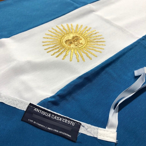 Bandera Ceremonial De Jardin De Argentina
