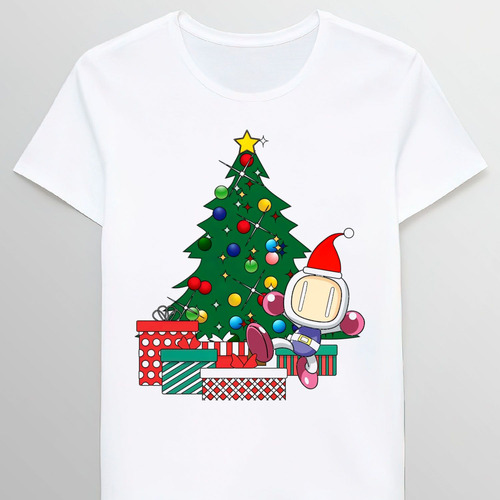 Remera Bomberman Around The Christmas Tree 34926887