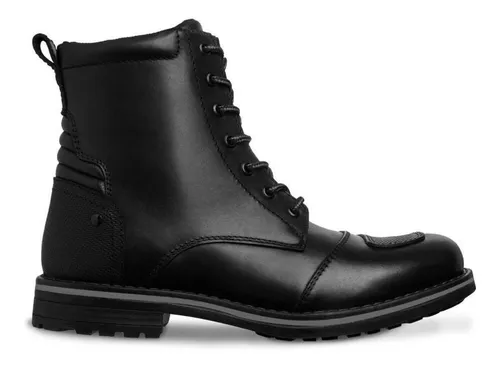 Botas Biker Moto Mujer Motociclista Workland 2.0 Negro