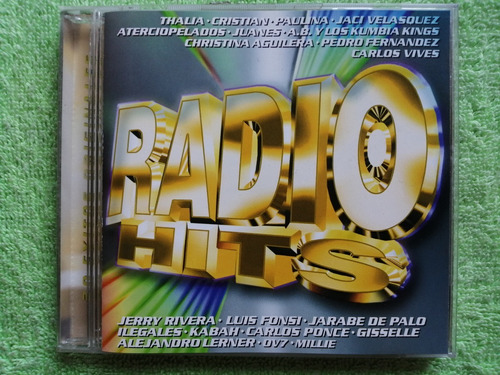 Eam Cd Radio Hit 2001 Thalia Paulina Cristian Luis Fonsi Ov7