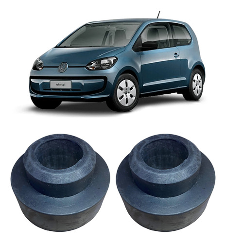2x Calços Mola Dianteiro Volkswagen Up - Todos
