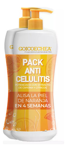 Goicoechea Pack Goico Anticelulitis 400ml X2