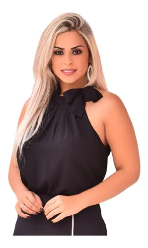 Blusa social store para festa
