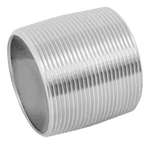 Niple Cuerda Corrida Galvanizado 2'' Conector Foset 48791