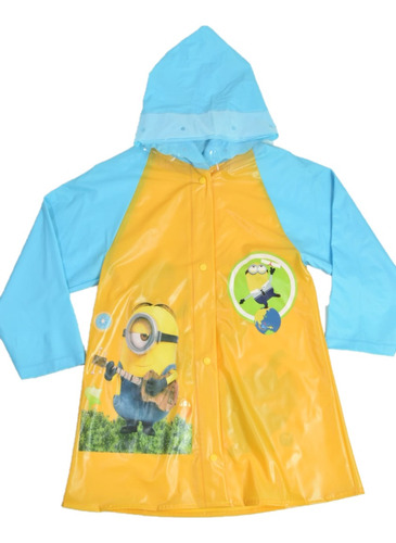 Impermeable Para Niño Con Capucha, Impermeable Minions 