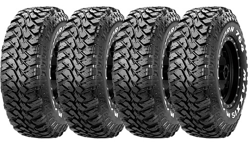 Kit de 4 llantas Maxxis Bighorn BigHorn MT764 LT LT265/75R16 123 Q