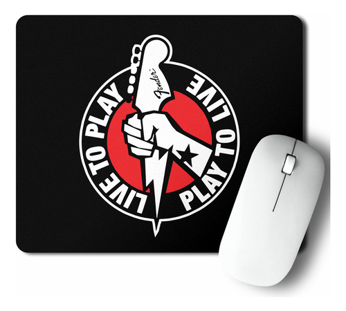 Mouse Pad Live To Play (d1269 Boleto.store)
