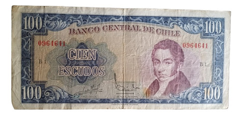 Billete 100 Escudos - Chile 