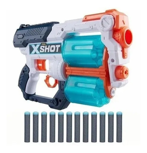 Imagen 4 de 5 de Pistola Doble X-shot Original Xcess Zombie Largo Alcance