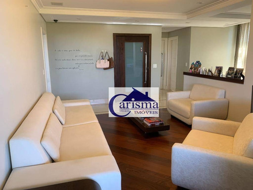 Imagem 2 de 30 de Apartamento Com 3 Dormitórios, Sendo 1 Suíte, À Venda, 248 M² - Vila Boa Vista - Santo André/sp - Ap3540