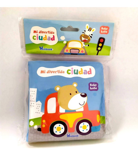Mi Divertida Ciudad / Libro De Baño, Plástico, Divertido