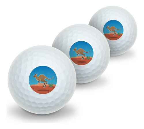 Salto Canguro Outback Australiano Novedad Pelota Golf 3