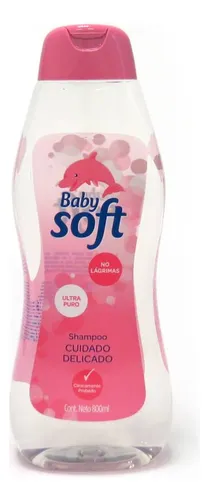 Shampoo Baby Soft Cuidado Delicado 800 Ml