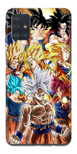 Imagen 10 de 10 de Funda Samsung A31 A21s A11 Dragon Ball Goku Instinto 8