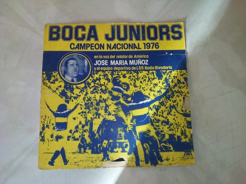 Disco Vinilo Boca Campeon