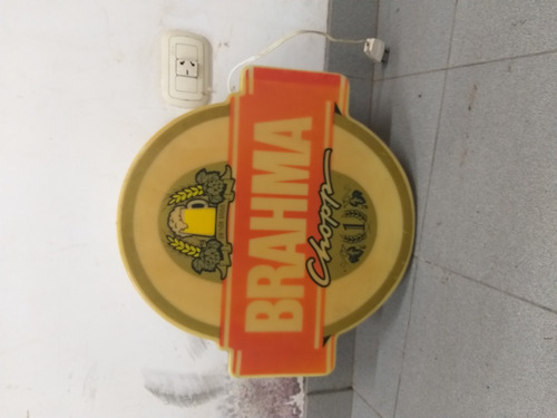 Cartel Luminoso De Brahma Chop Funciona Antiguo (Usado)