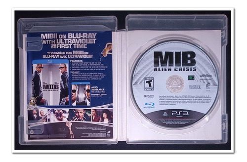 Mib Alien Crisis, Juego Ps3 Físico (Usado)