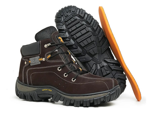 Bota Adventure Para Trabalho Coturno Tênis Palmilha Eva