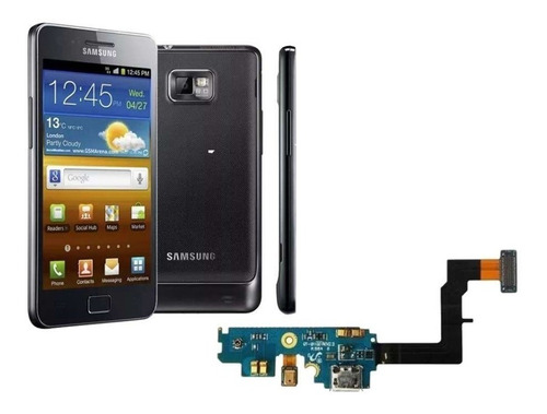 Flex De Carga Compatible Con Galaxy S2 I9100 + Instalacion