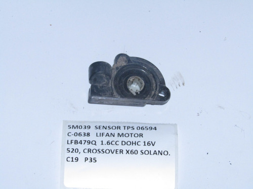 Sensor Tps 06594 C-0638 Lifan Motor Lfb479q  1.6cc Dohc 16v