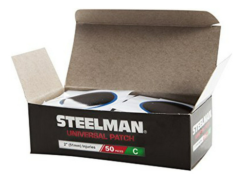 Steelman 2-inch Universal Tire Repair Radial Patch, Chemical