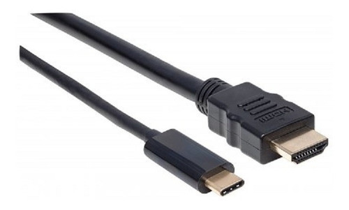 Cable Hdmi Manhattan 15176 Hdmi Macho - Usb C Macho 2 Metros